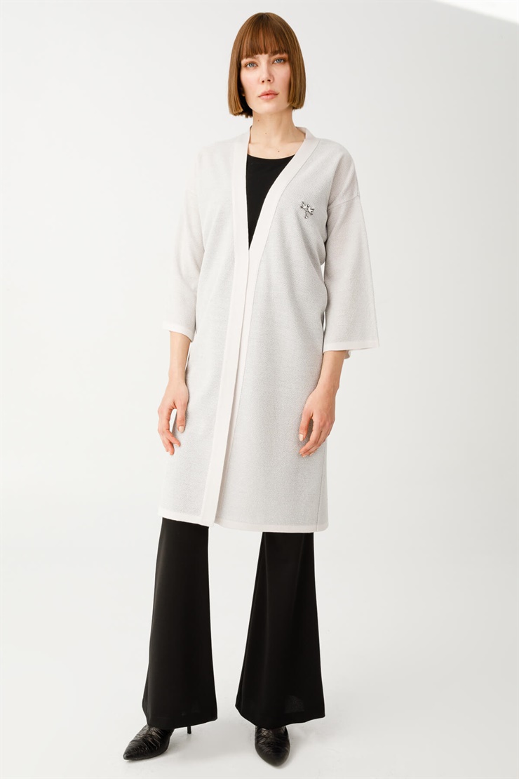 Simli Truvakar Kol Hırka-EKRU