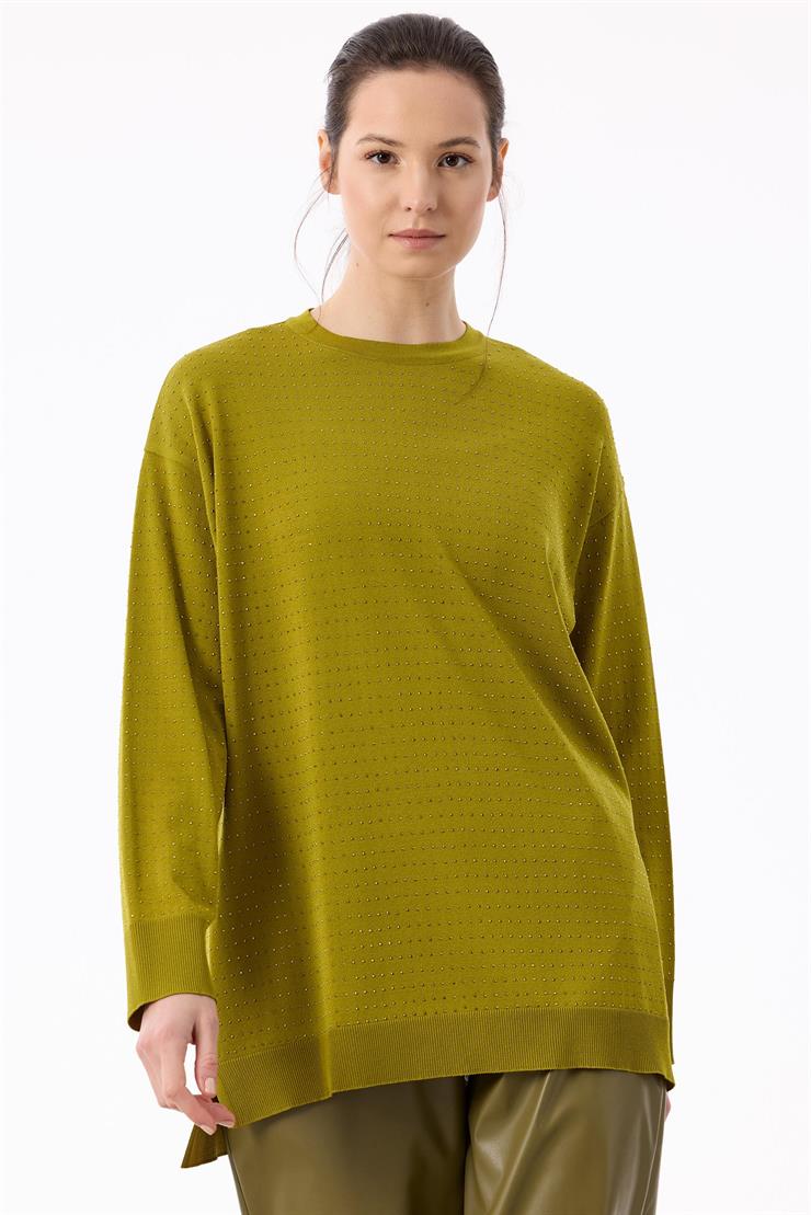 Taş Baskılı Rayon Tunik ASİT