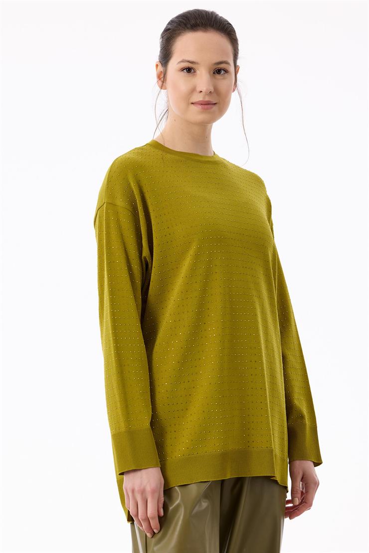 Taş Baskılı Rayon Tunik ASİT