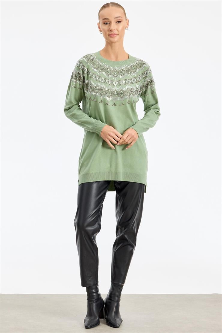 Taş Detaylı Tunik ÇAĞLA