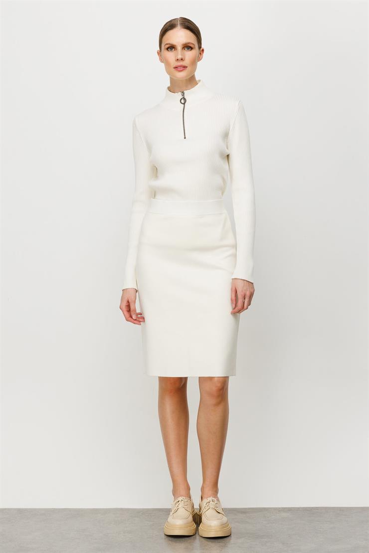 Triko Kalem Etek-EKRU