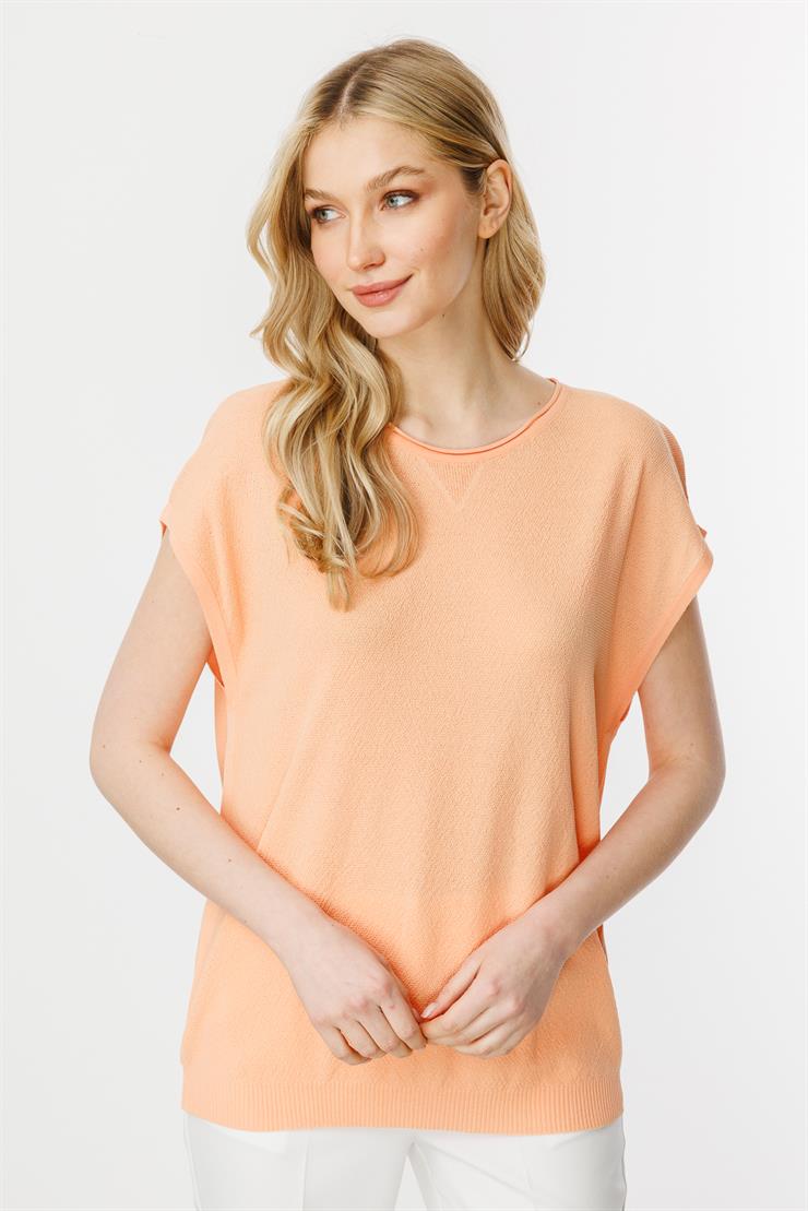 Triko Kolsuz Bluz-Somon