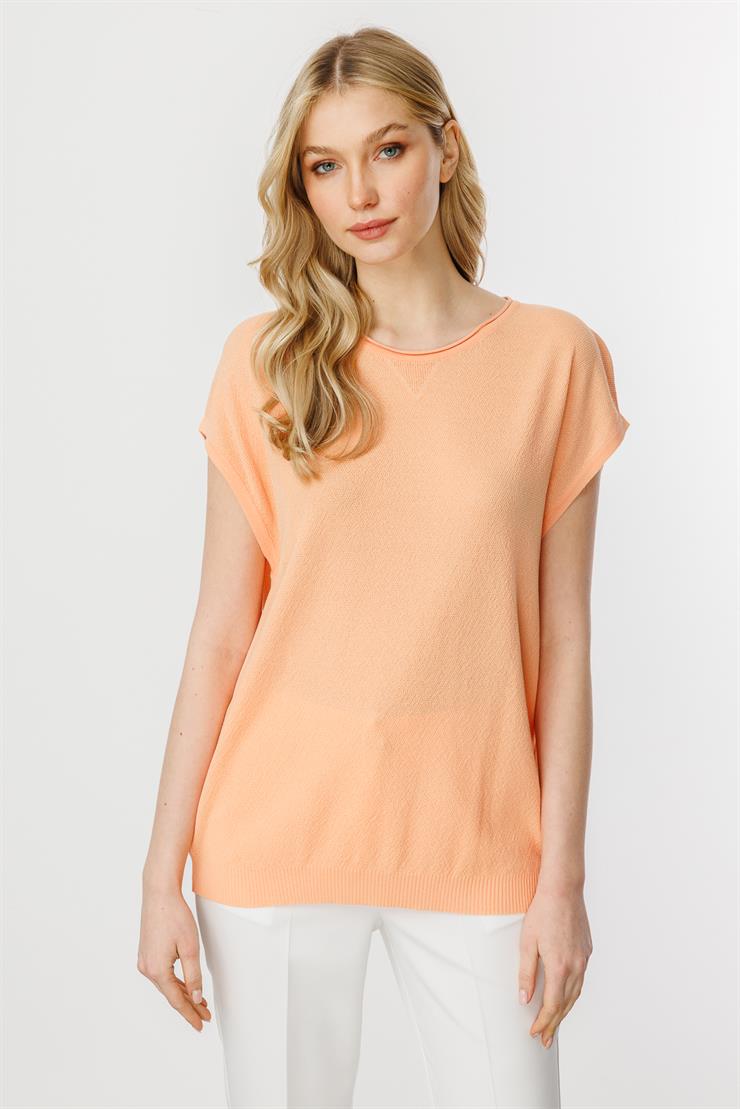 Triko Kolsuz Bluz-Somon