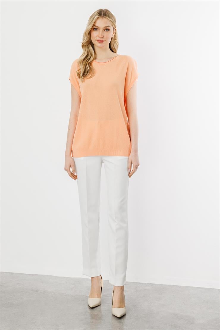 Triko Kolsuz Bluz-Somon