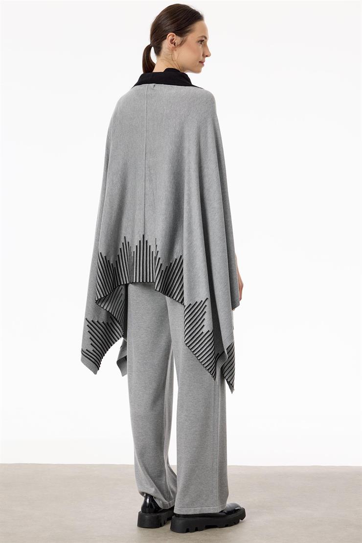 Triko Panço Pantolon Takımı GRİ