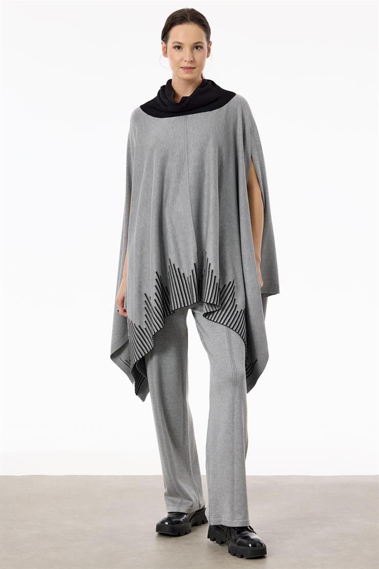 Triko Panço Pantolon Takımı GRİ