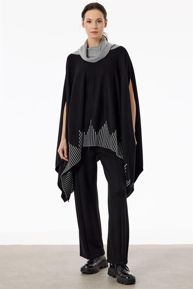 Triko Panço Pantolon Takımı SİYAH