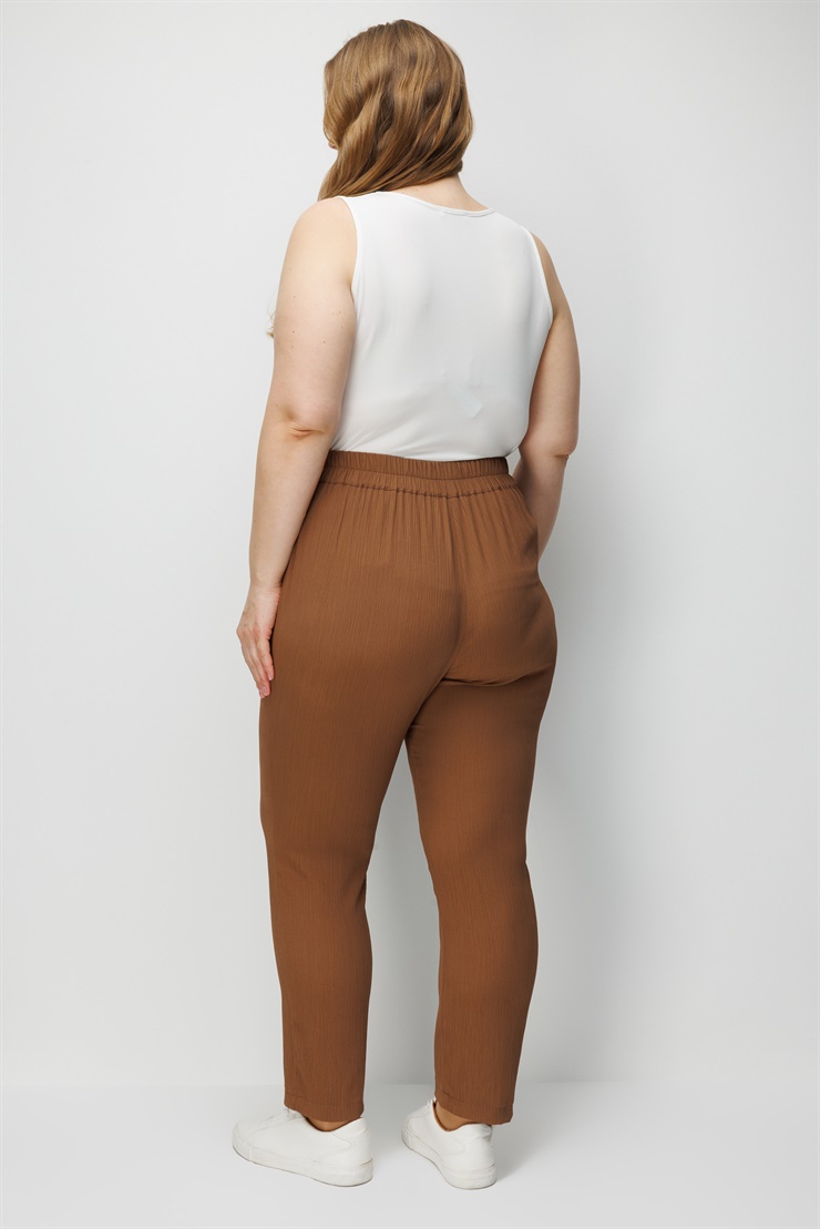 Modailgi Bel Arkası Lastikli Pantolon - 50118