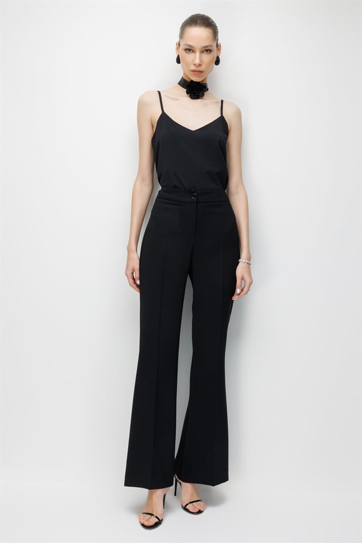 Modailgi  Bol Paça Pantolon - 70013 Siyah