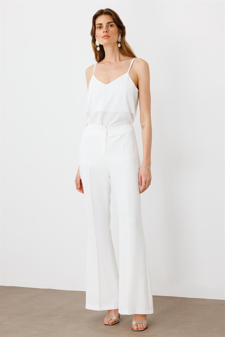 Modailgi  Bol Paça Pantolon - 70029,70039 Ekru