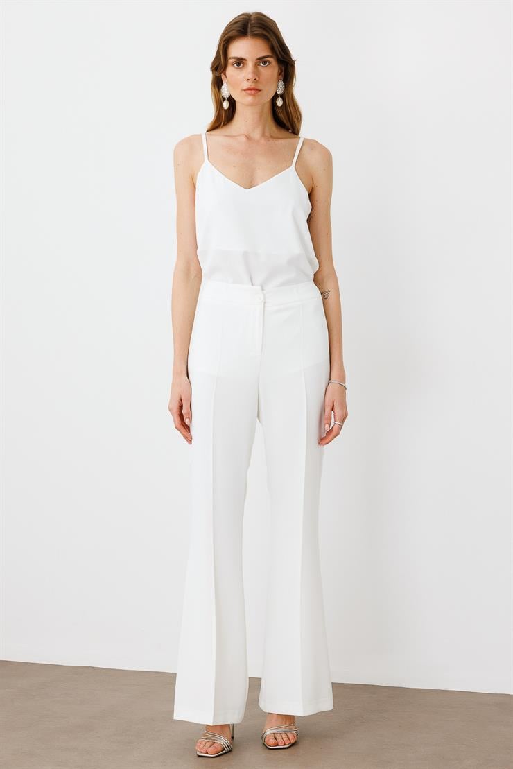 Modailgi  Bol Paça Pantolon - 70029,70039 Ekru