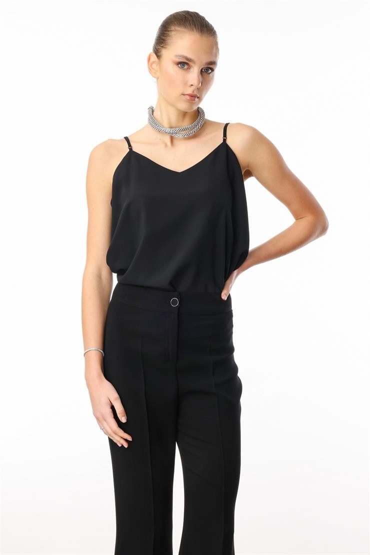 Modailgi  Bol Paça Pantolon - 70045 Siyah