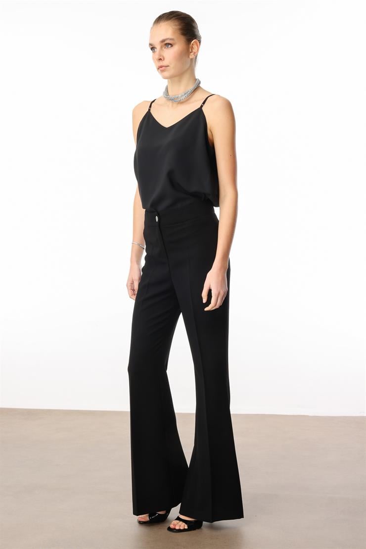 Modailgi  Bol Paça Pantolon - 70045 Siyah