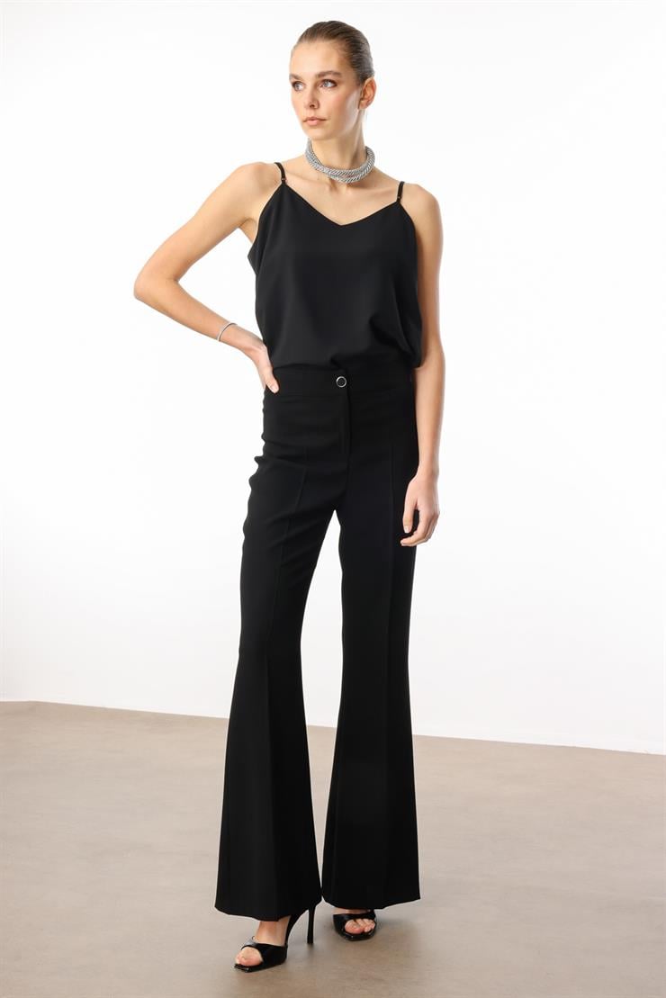 Modailgi  Bol Paça Pantolon - 70045 Siyah