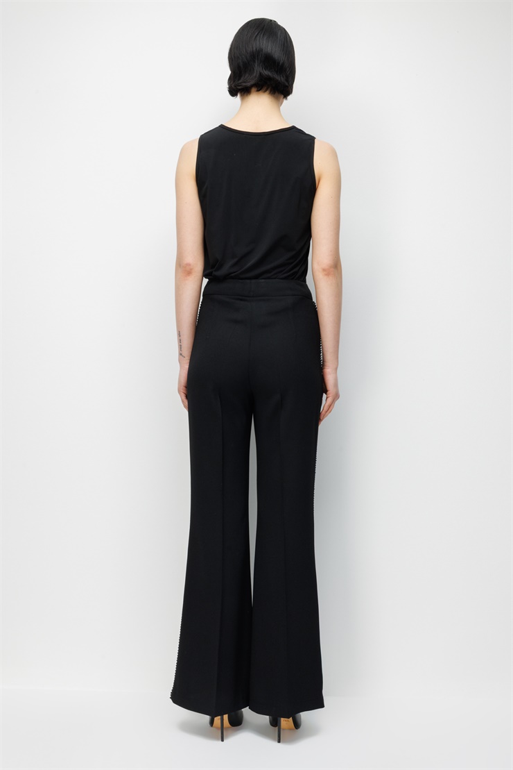 Modailgi  Bol Paça Pantolon - 75006 / 75009 Siyah