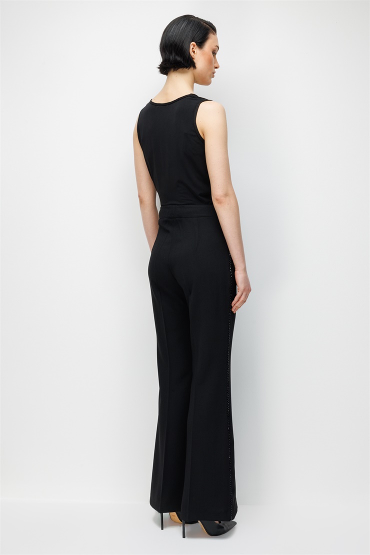 Modailgi  Bol Paça Pantolon - 75006 / 75009 Siyah