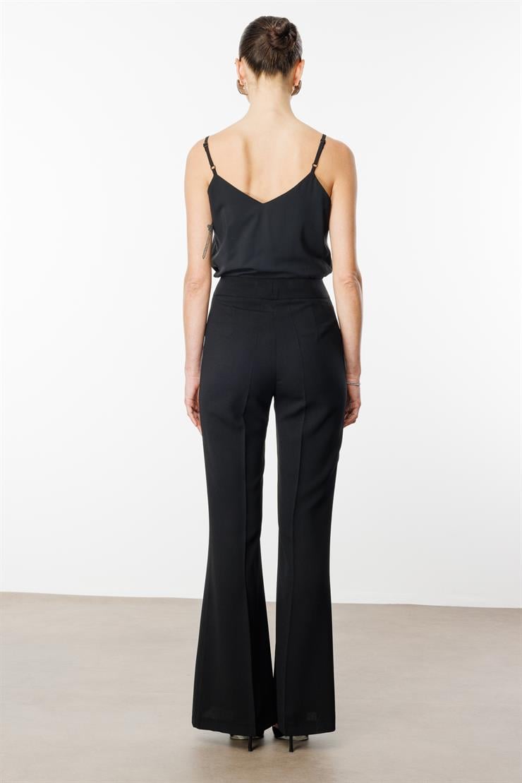 Modailgi  Bol Paça Takım Pantolon - 75001,75002 Siyah