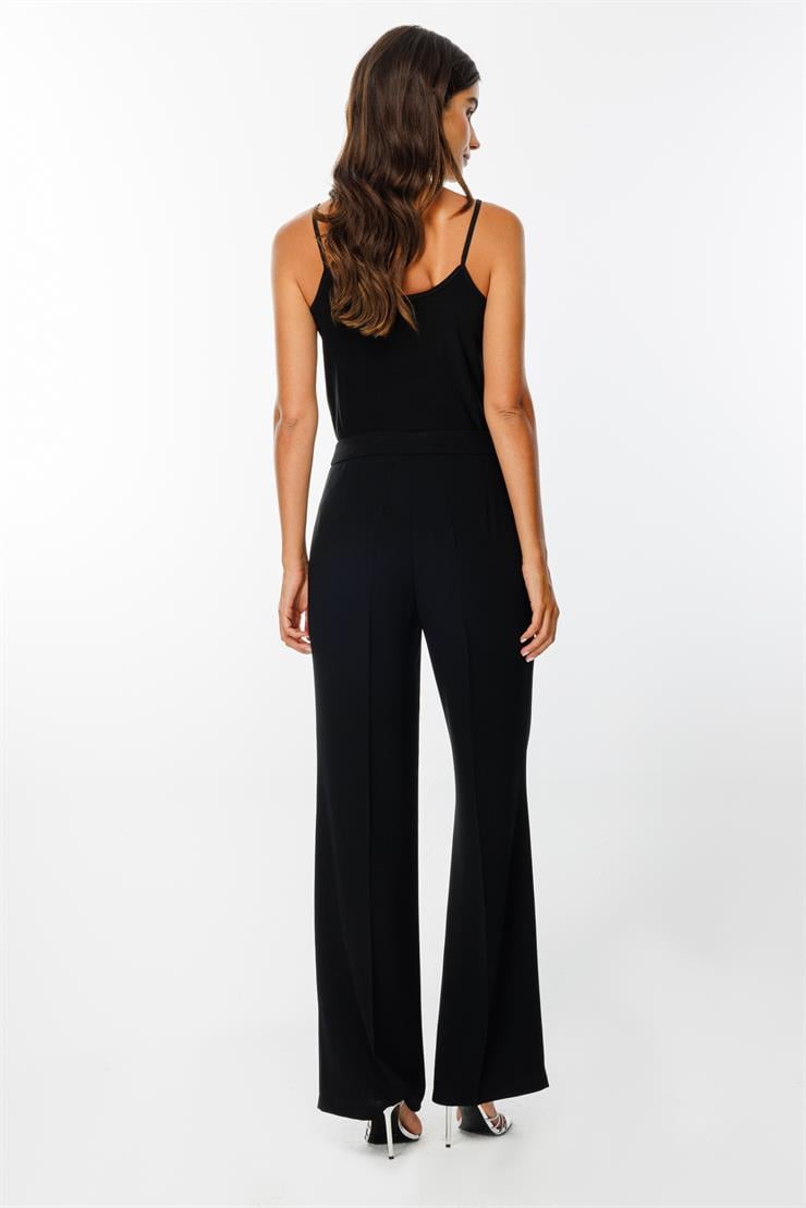 Modailgi  Boru Paça Klasik Pantolon - 7537 Siyah