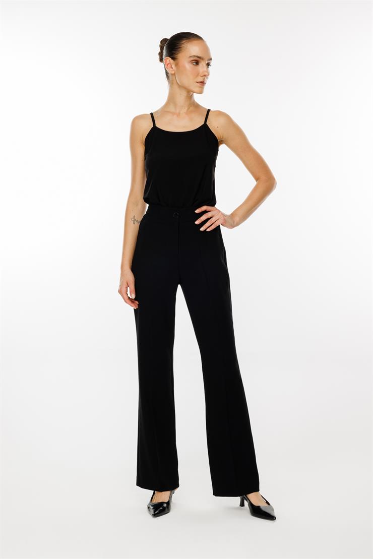 Modailgi  Boru Paça Klasik Takım Pantolon - 7527 Siyah