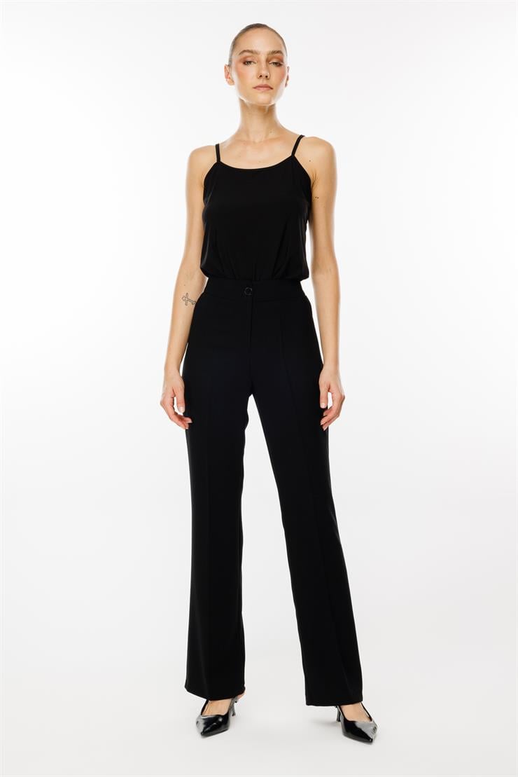 Modailgi  Boru Paça Klasik Takım Pantolon - 7527 Siyah