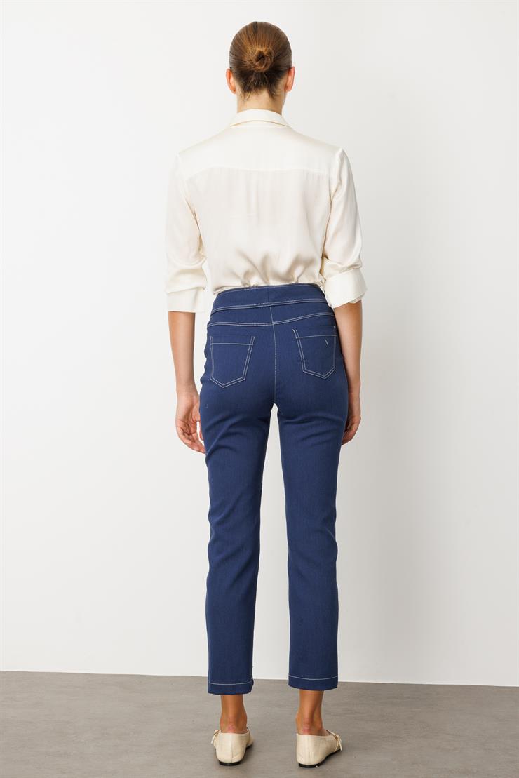 Modailgi  Denim Beş Cep Pantolon - 77002 İndigo