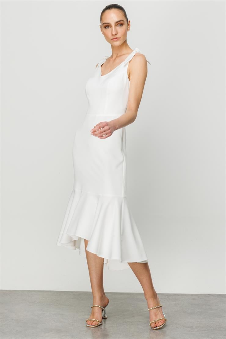 Modailgi  Elbise Ekru