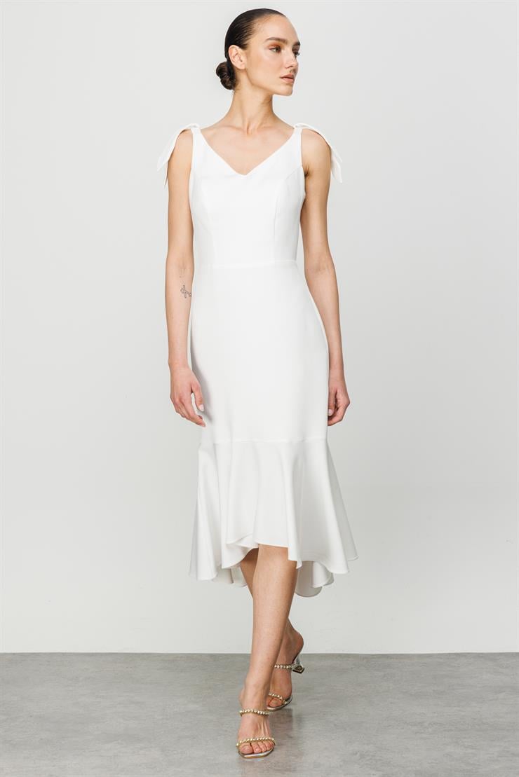 Modailgi  Elbise Ekru