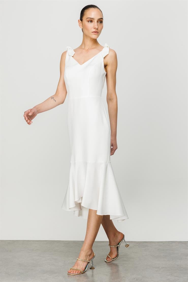 Modailgi  Elbise Ekru