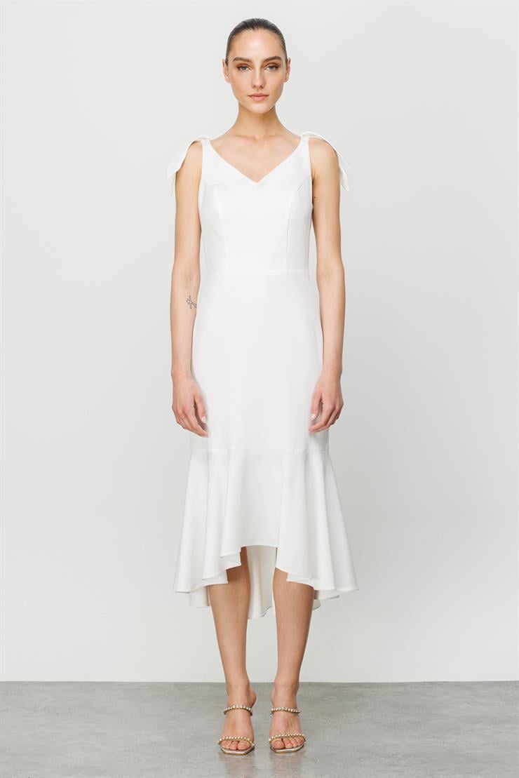 Modailgi  Elbise Ekru