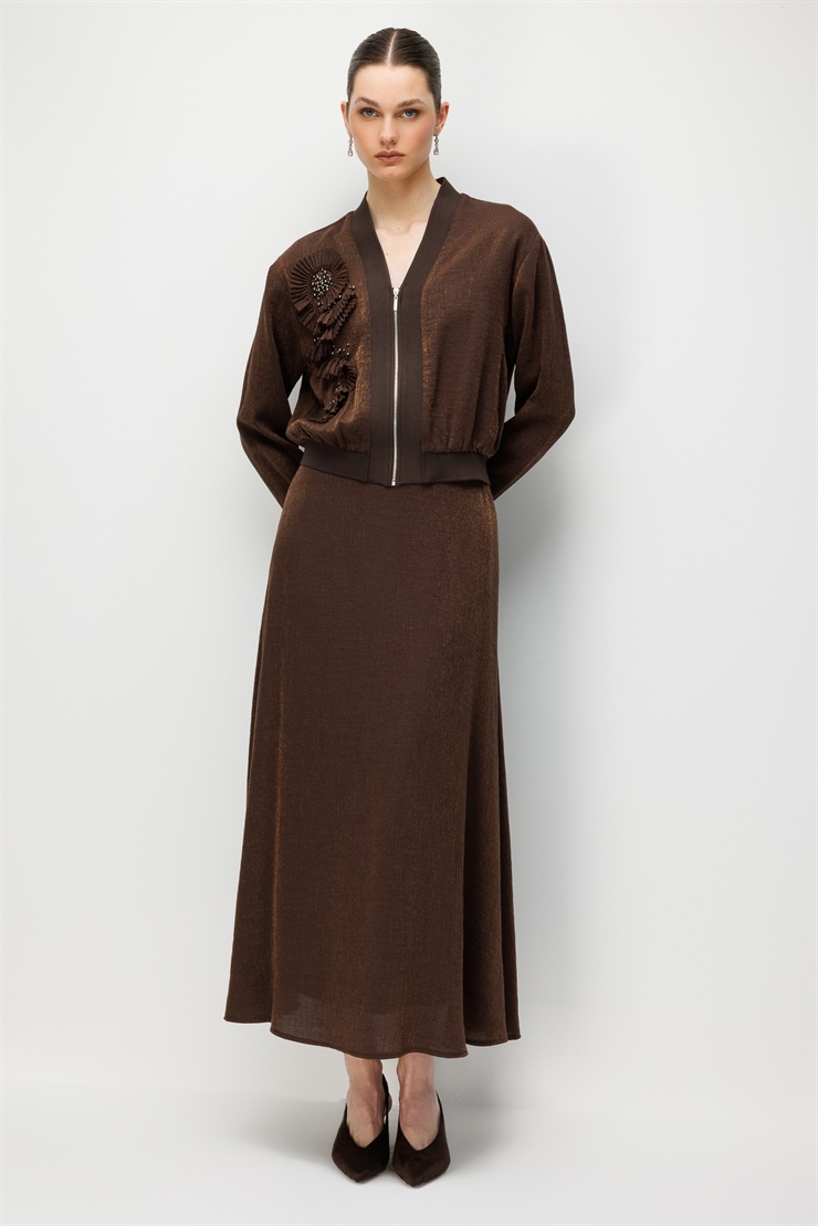 Modailgi Evaze Uzun Etek - 15009