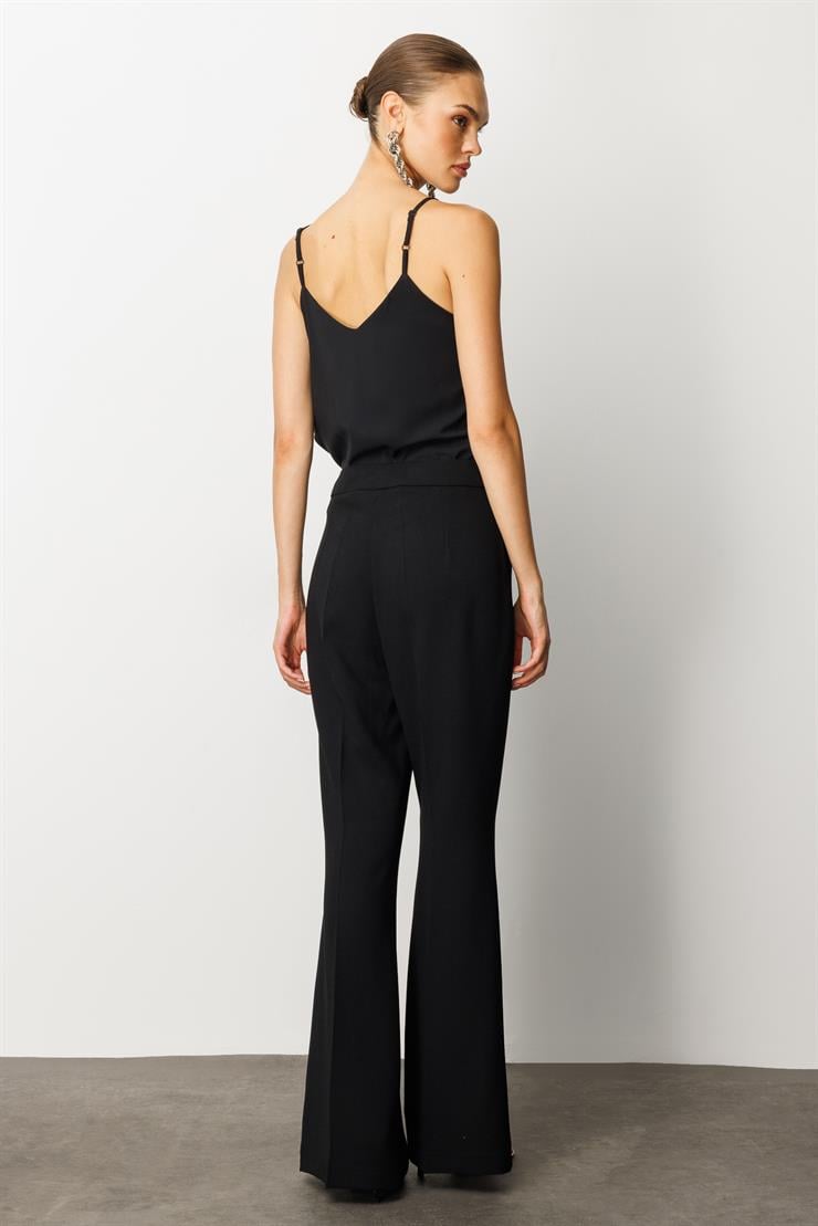 Modailgi  İspanyol Paça Pantolon - 70028,70030 Siyah