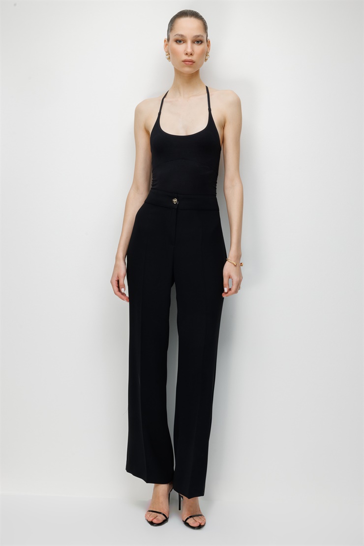 Modailgi  Klasik Dokuma Pantolon - 71010 Siyah