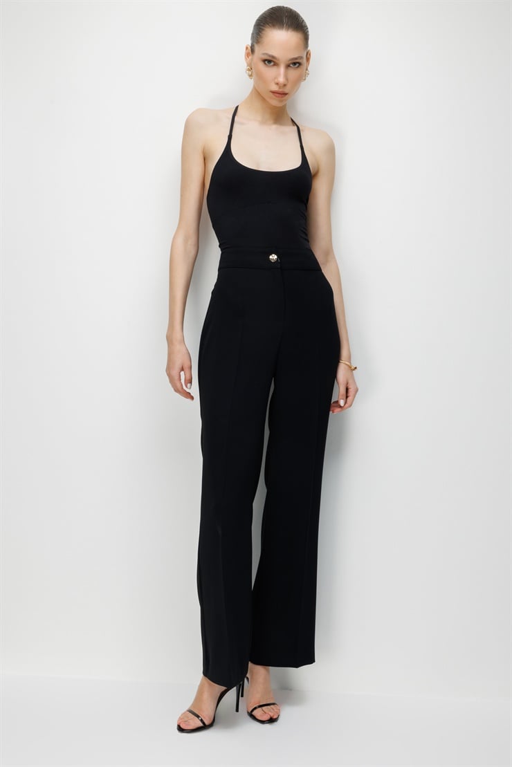 Modailgi  Klasik Dokuma Pantolon - 71010 Siyah