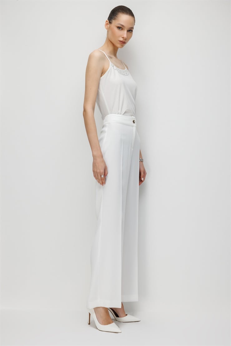 Modailgi  Klasik Dokuma Pantolon - 71010 Ekru