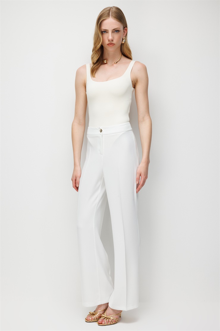 Modailgi  Klasik Dokuma Pantolon - 75014 Ekru