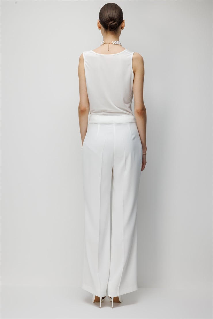 Modailgi  Klasik Dokuma Pantolon - 75041 Ekru