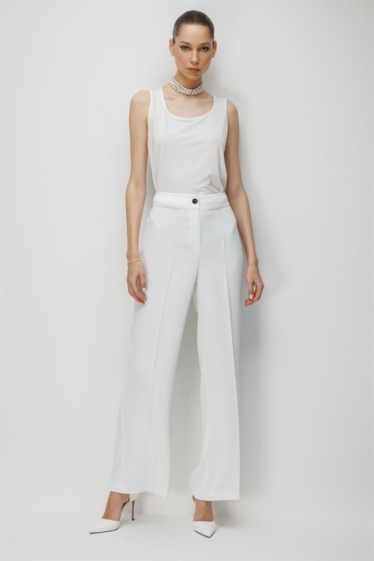 Modailgi  Klasik Dokuma Pantolon - 75041 Ekru