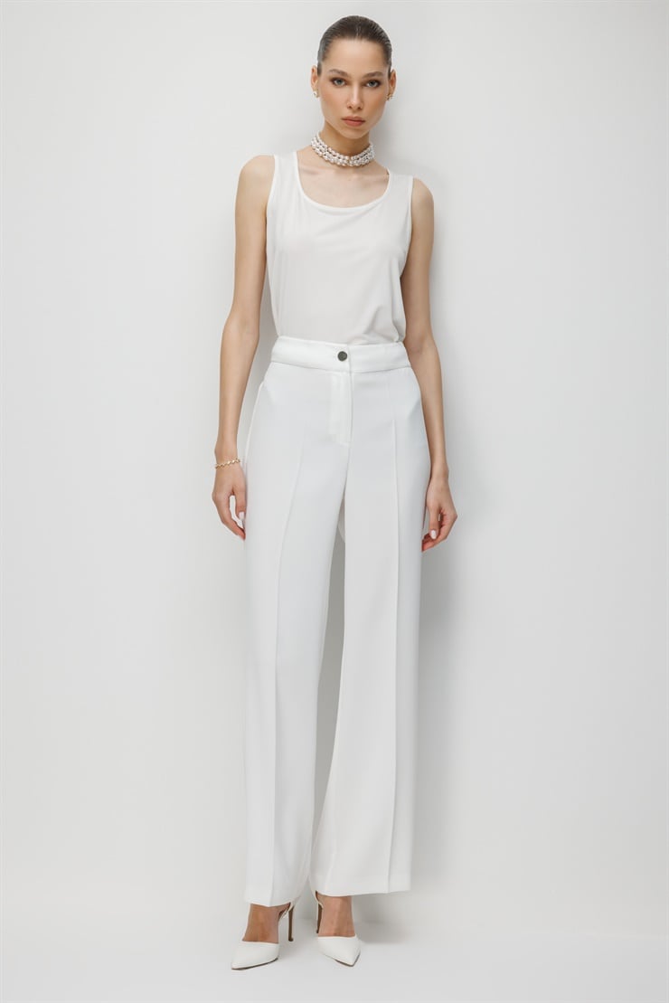Modailgi  Klasik Dokuma Pantolon - 75041 Ekru