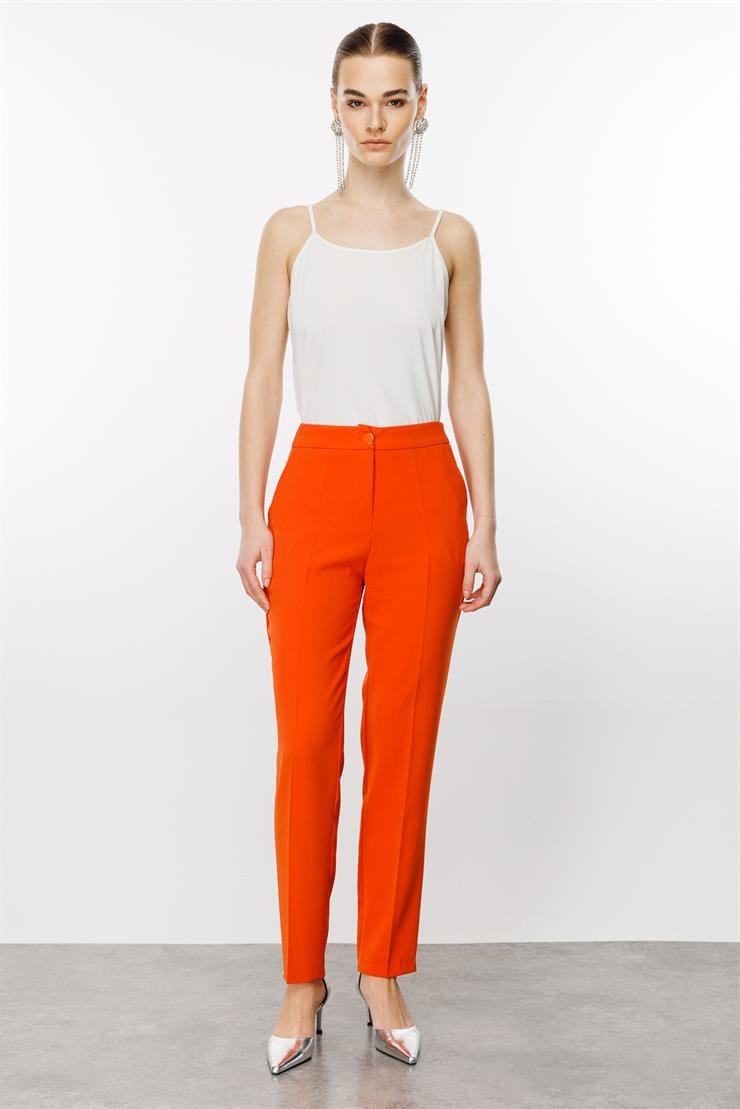 Modailgi  Klasik Yan Cep Takım Pantolon - 7543 Orange