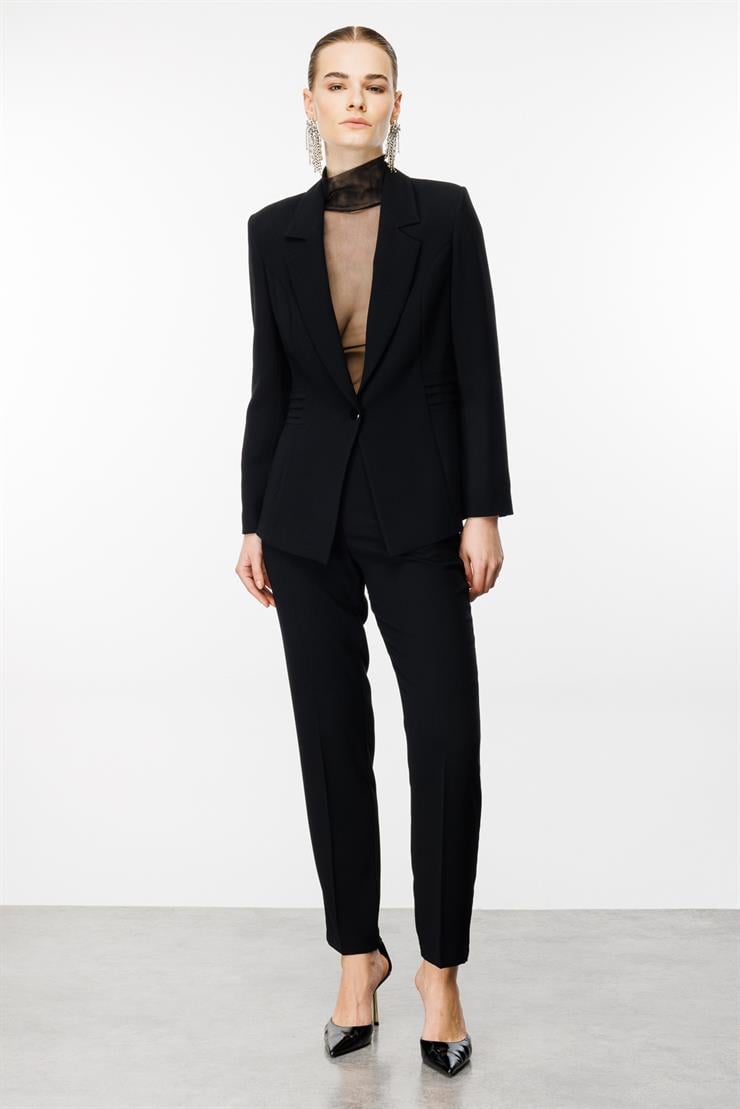 Modailgi  Klasik Yan Cep Takım Pantolon - 7543 Siyah