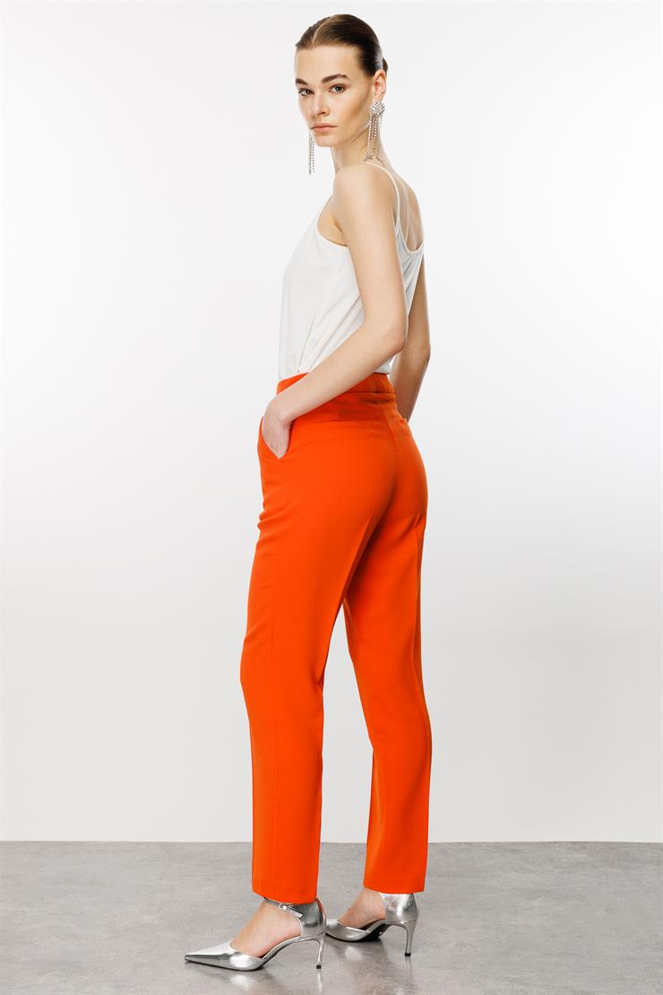 Modailgi  Klasik Yan Cep Takım Pantolon - 7543 Orange