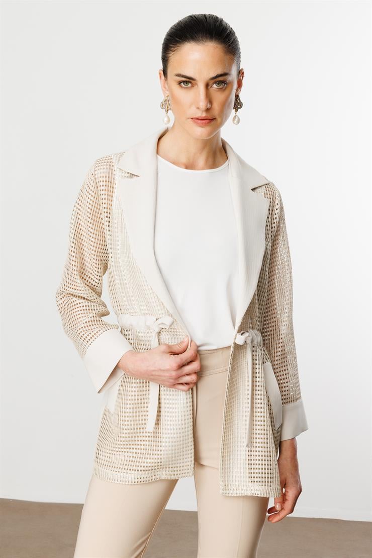 Modailgi  Mono Yaka File Detaylı İkili Takım Taş