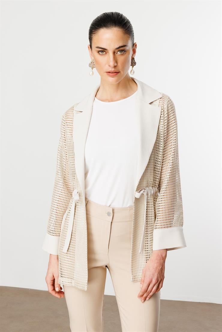 Modailgi  Mono Yaka File Detaylı İkili Takım Taş