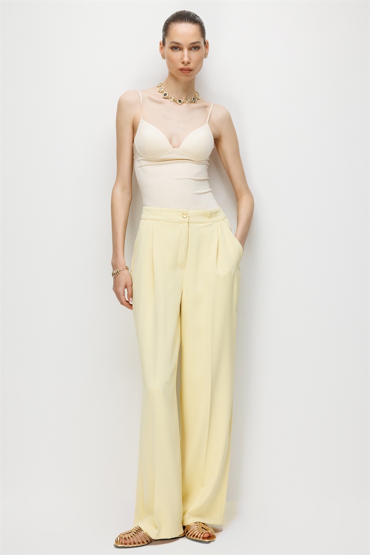 Modailgi Pileli Yan Cep Pantolon - 70050