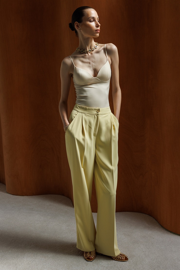 Modailgi Pileli Yan Cep Pantolon - 70050