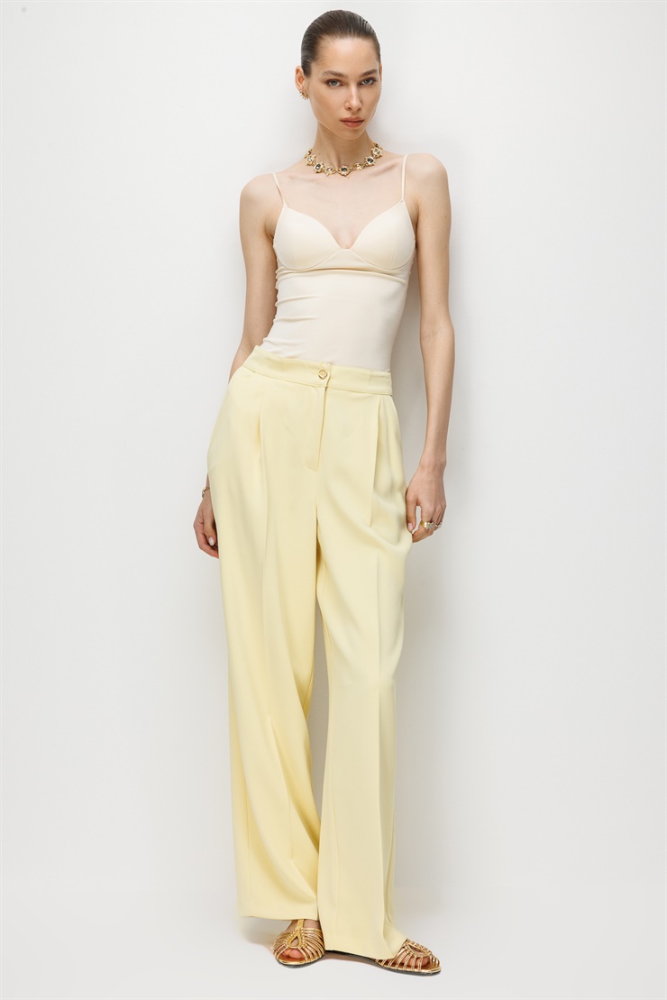 Modailgi Pileli Yan Cep Pantolon - 70050