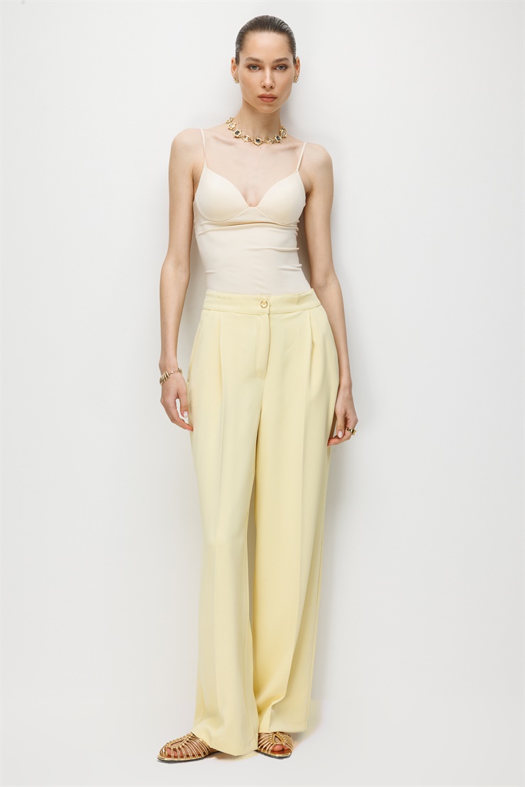 Modailgi Pileli Yan Cep Pantolon - 70050