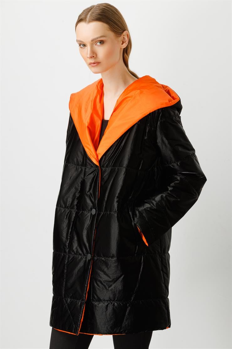 Modailgi  Şişme Kaban Orange