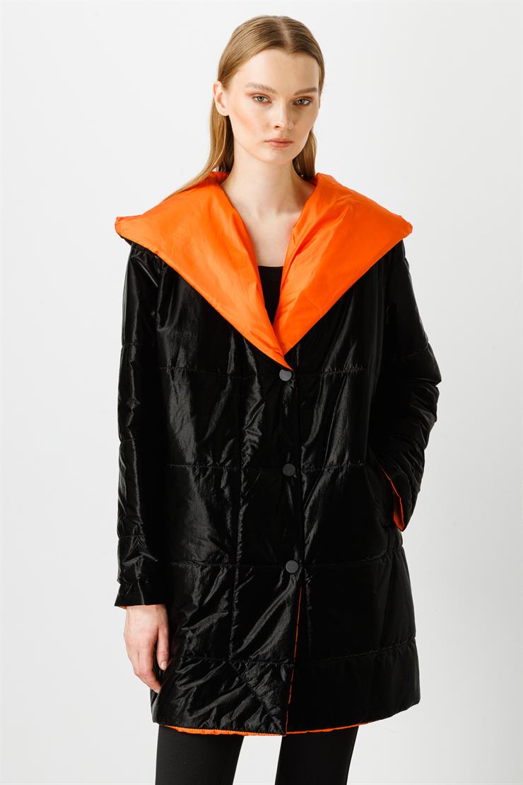 Modailgi  Şişme Kaban Orange