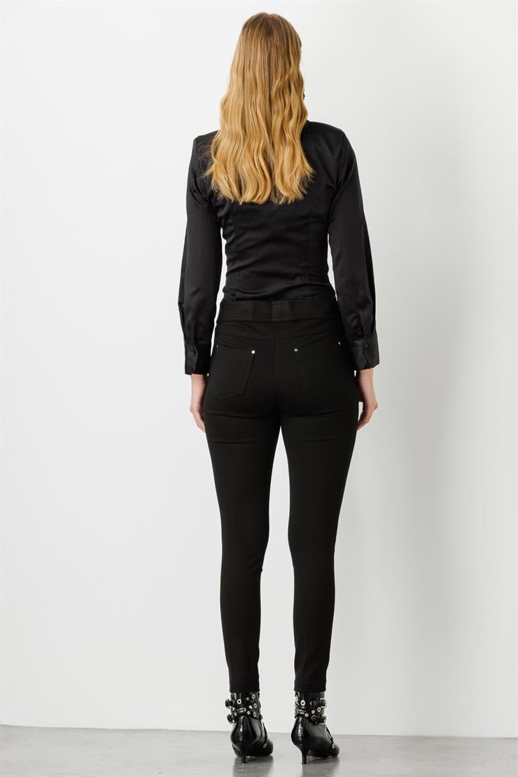 Modailgi  Cepli Tayt Pantolon Siyah